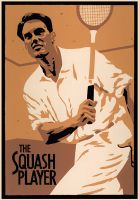 THE SQUASH PLAYERSerigraph